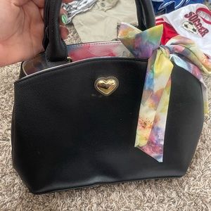 Black Betsey Johnson Purse